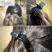 Parcelona French Round Inner Teeth 2 Inch Hair Clips Set - Tortoise Shell and Black Cellulose Hair Accessories for Women - Buy Online on GoSupps.com