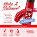 Red & Black Lip Gloss - Luxurious Vibrant Color with Full Coverage and Shiny Finish - Buy Online on GoSupps.com