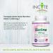 Biotin Hair Growth Supplement 12,000mcg - 400 Tiny Tablets, Full Year Supply - Men & Women Hair Support - Buy Online on GoSupps.com