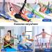 Fokky Fitness Straps 4-Set | Resistance Bands with 4 Levels & Carrying Bag | Ideal for CrossFit Yoga Pilates | Muscle Building for Men & Women - Buy Online on GoSupps.com