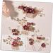 Angoily 3 Sets Hairpin Hair Clips for Braids Hair Accessories for Women Braids Red Hair Accessories for Women Floral Hair Comb Hair Pin Wedding Headpieces Zinc Alloy Pearl Mosaic Miss - Buy Online on GoSupps.com