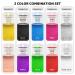 Edible Glitter Set - Red & Pink Powder for Drinks Cakes & Desserts (2x4g) | Tasteless Glitter for Cocktails Champagne & Chocolates - Buy Online on GoSupps.com
