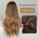 Buy Haircube Long Blonde Ombre Wig - Wavy Curly Middle Part Synthetic Hair for Women | 66.04 cm | Perfect for Parties & Daily Use - Buy Online on GoSupps.com