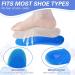 Flexible Arch Support Gel Insoles for Women and Men - Honeycomb Design for Pain Relief (Size 4-8) - Buy Online on GoSupps.com