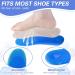 Cool & Breathable Gel Insoles for Women & Men - Flexible Arch Support & Pain Relief Shoe Inserts - Honeycomb Design Customizable Fit (Women s Sizes 4-8 - Buy Online on GoSupps.com