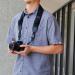 USA Gear TrueSHOT Neoprene Camera Strap with Pockets, Quick Release Buckles - Compatible with Canon, Nikon, Sony - DSLR/Mirrorless - Black - Buy Online on GoSupps.com