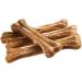 Bontoy Dog Bone - 10 Pieces x 21 cm | Natural Beef Skin Treat | Protein-Rich Chew for Strong Dog Muscles - Buy Online on GoSupps.com