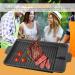 HAMIL Nonstick Frying Pan - Round Skillet Grill Pan - Griddle Nonstick Stove Top Grill Pan Kitchen Cookware for Vegetables Steak Meats Stove Top and Kitchen - Buy Online on GoSupps.com