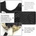 Buy Nizirioo Cat Harness & 2 Safe Cat Dishes - Stylish Black Set for Small Medium Pets - Buy Online on GoSupps.com