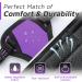 Eagloo Small Dog Harness - Adjustable Anti-Train Harness with Reflex Strips for Walking & Jogging - Durable Purple XS (1 Pack) - Buy Online on GoSupps.com