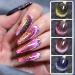 BORN PRETTY 9D Cat Magnetic Eye Gel Nail Polish - 4PCS Reflective Glitter Holographic for DIY Nail Art at Home - Best Manicure Supplies - Buy Online on GoSupps.com