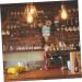 Artibetter Beer Pendant Kitchen Adornment Metal Without Wall Retro Indoor Hanging Unique Ice Cafe - Buy Online on GoSupps.com
