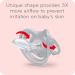 NUK Airflow Glow-in-The-Dark Pacifiers 6-18 Months 2 Pack - Teal/Blue | Shop Now - Buy Online on GoSupps.com