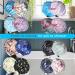 2Pcs Extra Large Waterproof Shower Cap for Women - Machine Washable & Reusable Silky Satin-Lined, Adjustable, Double Layers, Reversible - Buy Online on GoSupps.com