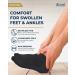 Pembrook Diabetic Ankle Socks - 6 Pairs, Low Cut Seamless Design for Men and Women | Large Size, Diabetic Socks in Black, White, and Gray - Buy Online on GoSupps.com