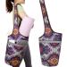 ULTLAT Yoga Mat Bag Practical Tote Carrier, Large Side & Zipper Pocket Holds More Yoga Accessories, Fit Most Size Mats for Yoga Lovers Ancient Totem