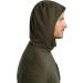 Icebreaker Merino Men's Quantum III Long Sleeve Wool Athletic Zip Up Hoodie - Loden Green - Size Large - Buy Online on GoSupps.com