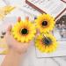 Framendino 12 Pack Sunflower Hair Clips - Yellow Flower Pins for Women & Girls | Alligator Barrettes for Summer Beach Party - Buy Online on GoSupps.com