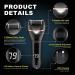 Electric Callus Remover for Feet | Rechargeable Waterproof Pedicure Kit with 22 Tools | Wet & Dry Foot File for Dead Skin & Cracked Heels | 3 Roller Heads, 2 Speeds - Buy Online on GoSupps.com
