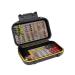 Fishing On The Fly | 32/64/124 Premium Hand-Tied Dry Flies, Nymphs, Streamers, Terrestrials | Essential Trout Flies Starter Kit Essential Fly Assortment | Waterproof Fly Box | 124 Flies | Dry Flies, Nymphs, Streamers