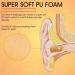 Klickmart Super Soft Foam Ear Plugs for Sleep 38db SNR 60 Pairs - Reusable Orange Earplug for Sleeping, Travel, Loud Noise - One Size Fits All - Buy Online on GoSupps.com
