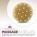 Natural Bristle Dry Skin Body Brush with Adjustable Strap and Massage Nodes - Exfoliates, Removes Cellulite, and Improves Lymphatic Functions - Buy Online on GoSupps.com