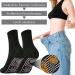 Afiz Tourmaline Slimming Health Socks - 6 Pairs Self-Heating Heated Socks for Winter Non-Slip Pilates & Barefoot Comfort - Buy Online on GoSupps.com