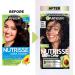 Garnier Nutrisse Ultra Color Permanent Hair Dye Vibrant Long-Lasting Colour Vegan Formula Nourished Hair Protects Hair Against Dryness 117 Intense Ash Black 1 Application Packaging May Vary BLACK/BLUE SHADES 117 Intense Ash Black - Buy Online on GoSupps.com