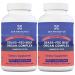 Zen Principle Grass Fed Beef Organs - Desiccated Liver Heart Kidney Pancreas Spleen Intestine Tripe/Stomach. Beef Organ Supplements 2-Pack