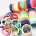 Hair Ties  No Damage Hair Accessories  Elastic for Women  Men  Girls  Soft Seamless  2 Inch in Diameter 100 Pcs Color Multicolor - 100 Pcs - Buy Online on GoSupps.com