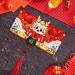 Milageto Chinese Lunar Year Red Envelopes Dragon Hong Bao Gift Packets Hongbao Lucky Money Pockets for Birthday China Spring Festival 10 Card Slots - Buy Online on GoSupps.com