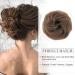 Natural Hair Extensions & Ties | Voluminous Messy Ponytail | Medium Light Brown to Light Chestnut Brown - 45g - Buy Online on GoSupps.com