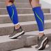 Calf Compression Sleeves Men Running Socks - 2 Pairs, 15-20mmHg Support for Shin Relief & Varicose Leg, Breathable Medical Brace Wrap (Black+Blue, XXL) - Buy Online on GoSupps.com