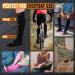 Doc Miller Open Toe Compression Socks - 20-30 mmHg Support for Circulation & Recovery | Medical Grade Knee High Socks for Tall Men & Women - Black Large Size - Buy Online on GoSupps.com