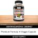 Kaya Naturals Ashwagandha 1300mg 120 Count Capsules for Stress Relief Adrenal Mood & Thyroid Support Black Pepper and 100% Pure Ashwagandha -120 Capsules 120 Count (Pack of 1) - Buy Online on GoSupps.com