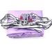 PRIORMAN 5.5 Yards Aerial Silks Yoga Hammock Kit - Light Purple | Anti-Gravity Fitness Swing Set with Non-Stretch Nylon Fabric - Buy Online on GoSupps.com