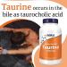 Now Foods Double Strength Taurine 1000mg - 250 Vegan Capsules | Lab-Tested, Gluten Free, SOYA Free, Non-GMO, Vegetarian - Buy Online on GoSupps.com