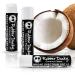 Rubber Ducky Lip Balm SPF 15 - Vegan Broad Spectrum Lip Sunscreen Water Resistant Coconut Flavor | Moisturizing Vitamin E | 3 Pack - Buy Online on GoSupps.com