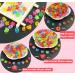 Wavlakth 1680 Pcs Heart & Star Pony Beads Kit for Hair - Acrylic Glitter Beads for Bracelets and Jewelry Making - Buy Online on GoSupps.com