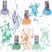 Disney Frozen Non-Toxic Peel-Off Nail Polish Set for Girls - 18 Pcs with Shimmery Colors, Nail Gems - Perfect for Parties & Makeovers - Buy Online on GoSupps.com