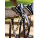 LeMieux Leather Trot Up Chain for Horses in Brown - Detachable - Easy to Use Trigger Clip - One Size - Buy Online on GoSupps.com