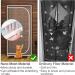 38 x 83 Cat Resistant Door Screen with Zipper - Pet Door Mesh Screen for Cat Safety - Hook and Loop Tape Included - Buy Online on GoSupps.com