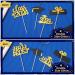 SANNIX 2024 Graduation Cupcake Toppers 48Pcs Double-Sided Glitter Graduation Themed Class of 2024 Food Decorations Grad Cap Diploma Cake Picks Topper for 2024 Graduation Party Supplies(Gold) Gold 48 - Buy Online on GoSupps.com