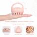 Aimike Scalp Massage Brush - Silicone Shampoo Brush for Hair Growth Dandruff Reduction & Scalp Relief - Pink - Buy Online on GoSupps.com