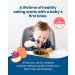 Amara Organic Baby Food Stage 3 - Black Bean & Sweet Corn Baby Cereal Pouches - 5 Pack - Made with Organic Veggies - Mix with Breastmilk, Water or Formula - Buy Online on GoSupps.com