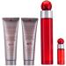 Perry Ellis 360 Red 4 Piece Gift Set (3.4oz/100ml Eau de Toilette 3oz Shower Gel 3oz After Shave Balm 0.25oz Eau de toilette Spray) - Buy Online on GoSupps.com
