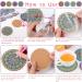 Billbotk Diamond Painting Coasters Kit - 8 Piece Mandala Set with Holder | DIY Art for Beginners & Kids - Mandala Style - Buy Online on GoSupps.com