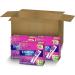 Tampax Radiant Tampons Duo Pack, Regular/Super Absorbency, 96 Count, BPA-Free Plastic Applicator & LeakGuard Braid, Unscented - Buy Online on GoSupps.com