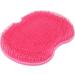 Silicone Shower Foot Scrubber Massager | Non-Slip Suction Cup Massage Pad | Improve Circulation & Reduce Foot Pain | Pink - Buy Online on GoSupps.com