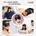 Ross 100% Mulberry Silk Sleep Mask Eye Mask | Super Smooth Black Blindfold - Buy Online on GoSupps.com